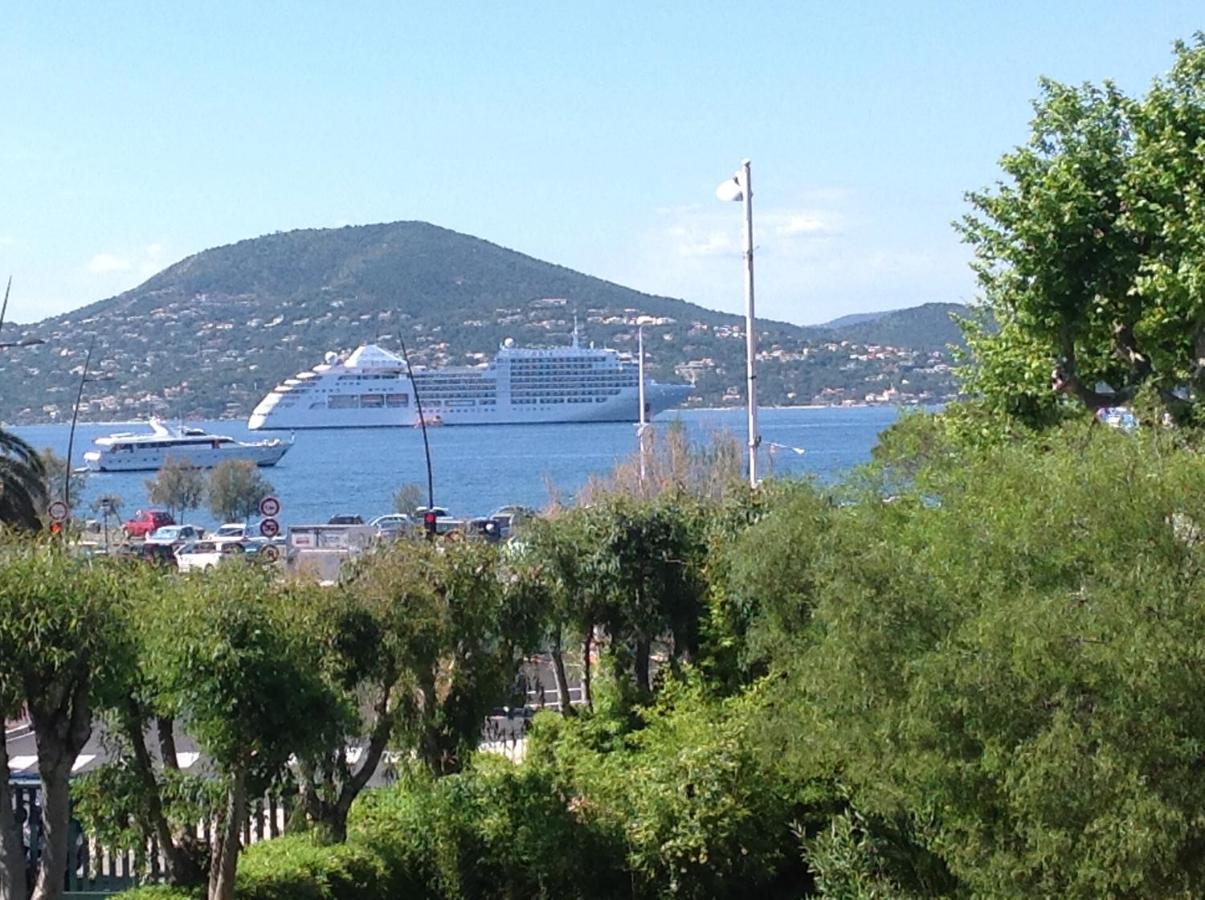 Brigitte Studio Centre Saint Tropez Parking Piscine Wifi Vue Mer Eksteriør billede